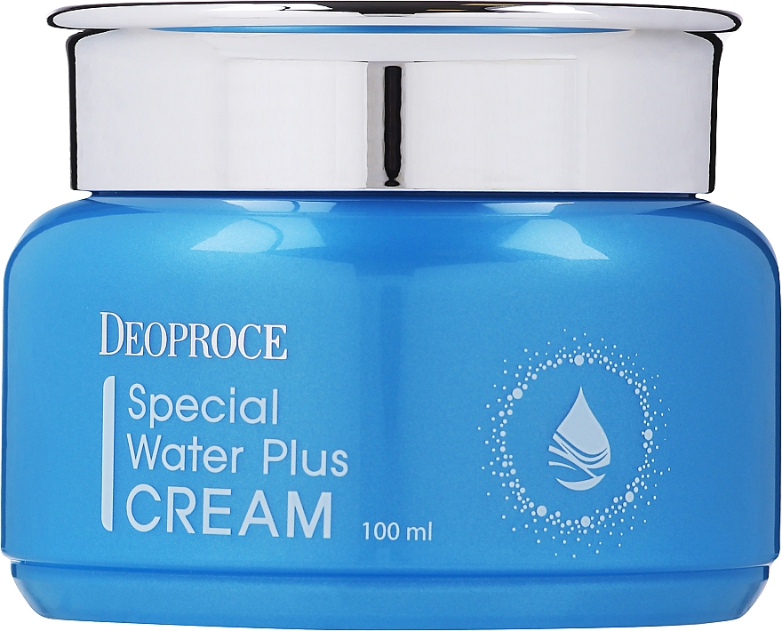 Nawilżający krem ​​do twarzy - Deoproce Special Water Plus Cream — Zdjęcie N1