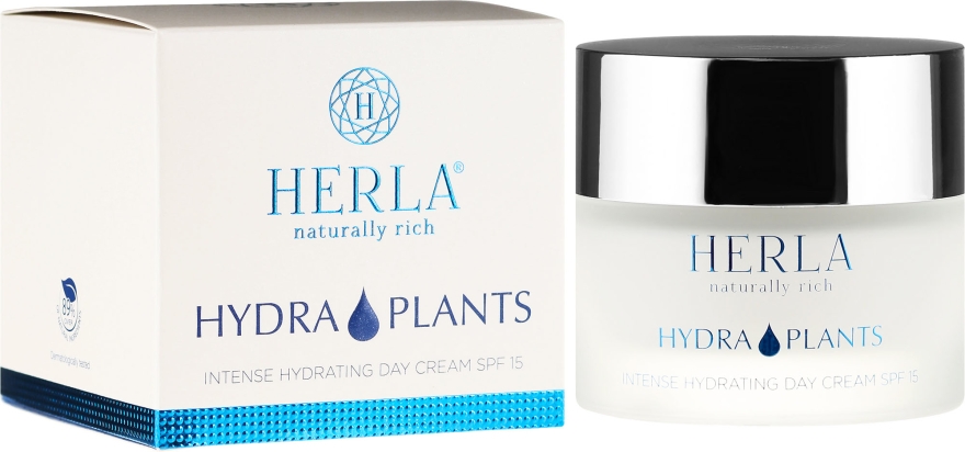 Krem do twarzy - Herla Hydra Plants Intense Hydrating Day Cream SPF 15 — Zdjęcie N1