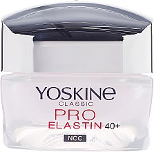 Odmładzający krem na noc do cery normalnej i mieszanej 40+ - Yoskine Classic Pro-Elastin Face Cream — Zdjęcie N2