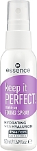 Utrwalacz makijażu w sprayu - Essence Keep It Up Make Up Fixing Spray Clear — Zdjęcie N1