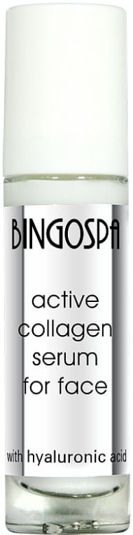 Aktywne serum kolagenowe z kwasem hialuronowym - BingoSpa Active Serum Collagen — Zdjęcie N2