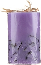 PRZECENA! Świeca zapachowa Lawenda, 65/100 mm - Bulgarian Rose Wax Candle * — Zdjęcie N1