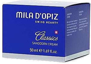 Krem do twarzy - Mila D’Opiz Sanddorn Cream — Zdjęcie N2