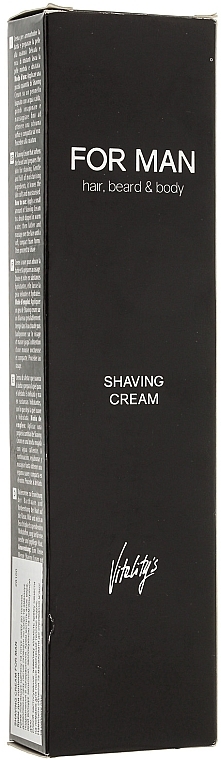 PRZECENA! Krem do golenia - Vitality's For Man Shaving Cream * — Zdjęcie N3