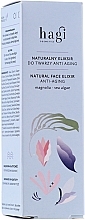 Kup PRZECENA! Naturalne eliksir do twarzy anti aging - Hagi Natural Face Elixir Anti-aging *