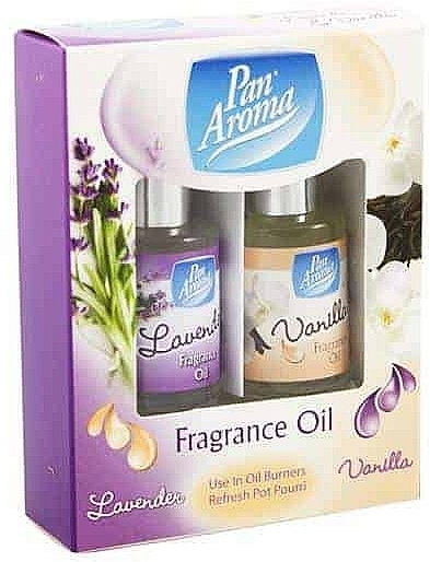 Zestaw olejków zapachowych - Pan Aroma Fragrance Oil Lavender & Vanilla (fr/oil/2x10ml) — Zdjęcie N1