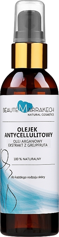 Olejek antycellulitowy z ekstraktem z grejpfruta - Beaute Marrakech Anti-cellulite Oil — Zdjęcie N1