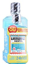 Kup Zestaw - Listerine Mento (mouthwash/500ml + mouthwash/250ml)