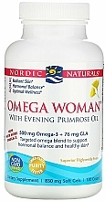 Suplement diety z olejem z wiesiołka i Omega 3 dla kobiet - Nordic Naturals Omega  — Zdjęcie N1
