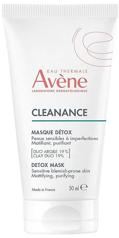 Detox-maska ​​do twarzy - Avene Cleanance Detox Mask  — Zdjęcie N1