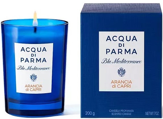 Acqua di Parma Blu Mediterraneo Arancia di Capri - Świeca zapachowa w szkle — Zdjęcie N1