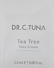 Kup Krem do twarzy z olejkiem z drzewa herbacianego - Farmasi Dr. C. Tuna Tea Tree Face Cream (próbka)	