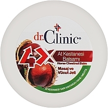 Żel do masażu z dodatkiem kasztanowca - Dr. Clinic 4X Horse Chestnut Balm — Zdjęcie N1