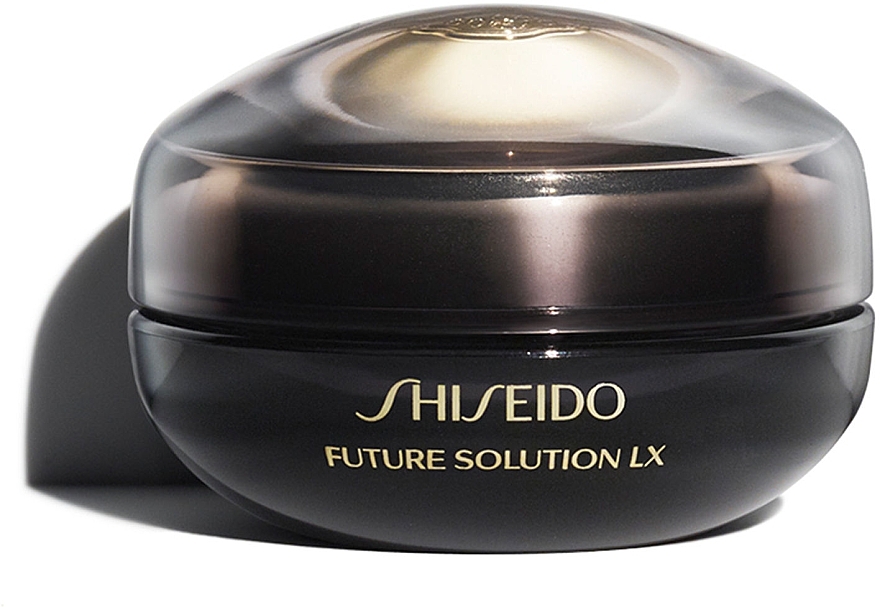 Regenerujący krem do skóry wokół oczu i ust - Shiseido Future Solution LX Eye And Lip Contour Regenerating Cream