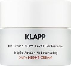 Kup Krem nawilżający na dzień i na noc o potrójnym działaniu - Klapp Balance Triple Action Moisturizing Day + Night Cream
