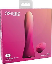 Kup Wibrator z wymienną przyssawką i sterowaniem magnetycznym, różowy - Pipedream Threesome Wall Banger Deluxe Pink