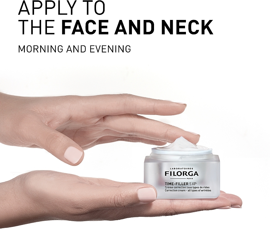 Przeciwzmarszczkowy krem do twarzy - Filorga Time-Filler 5XP Correction Cream - all types of wrinkles — Zdjęcie N7