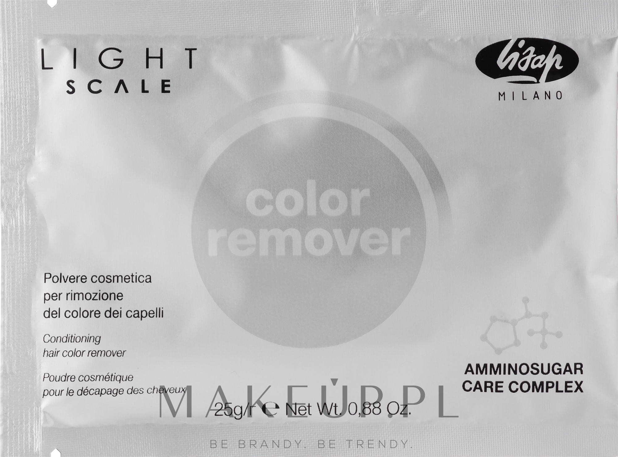 Preparat do usuwania pigmentów - Lisap Light Scale Color Remover — Zdjęcie 25 g