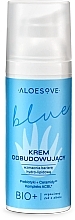 Regenerujący krem do twarzy z prebiotykami - Aloesove Blue Face Cream — Zdjęcie N1