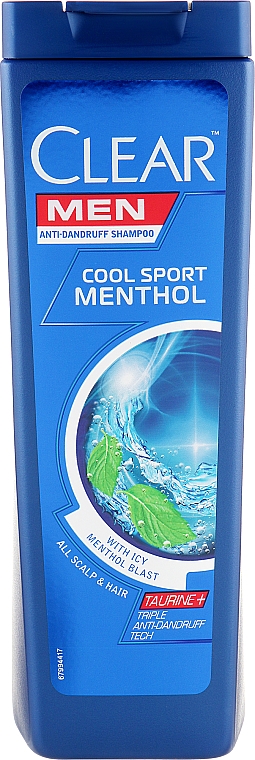 Przeciwłupieżowy szampon do włosów dla mężczyzn - Clear Vita Abe Men Anti-Dandruff Cool Sport Menthol