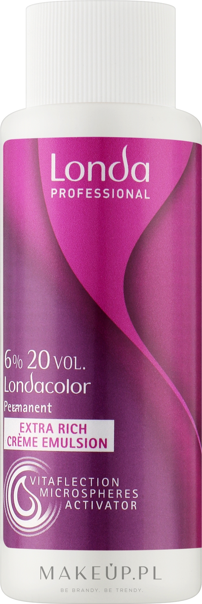 Emulsja utleniająca 6% - Londa Professional Londacolor Permanent Cream — Zdjęcie 60 ml