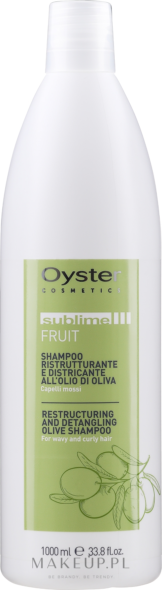 Szampon z oliwą z oliwek - Oyster Cosmetics Sublime Fruit Shampoo — Zdjęcie 1000 ml