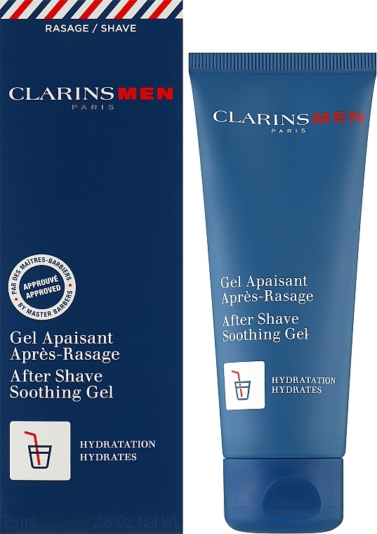 Kojący żel po goleniu - Clarins Men After Shave Soothing Gel — Zdjęcie N2