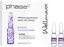 Kup Ujędrniający koncentrat do twarzy - Wellmaxx Phase² Solution Concentrate Refine