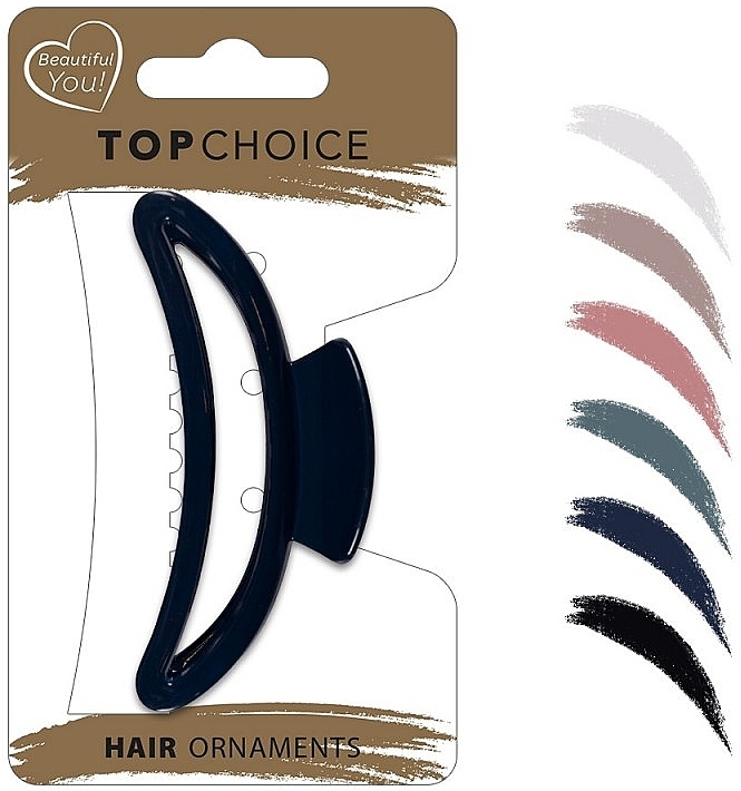 Spinka do włosów, 28373, biała - Top Choice Hair Ornaments — Zdjęcie N1