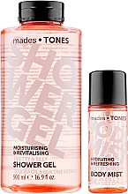 Zestaw - Mades Cosmetics Tones (sh/gel/500ml + b/mist/50ml) — Zdjęcie N1