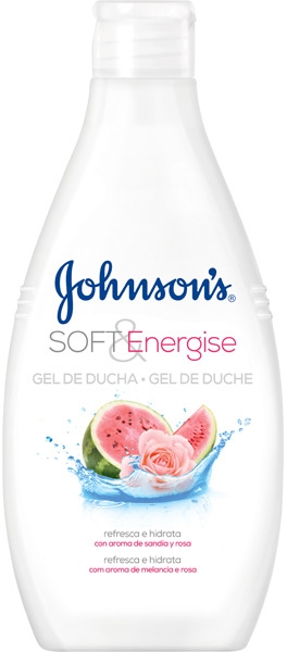 Żel pod prysznic Arbuz i róża - Johnson’s® Soft & Energise Shower Gel