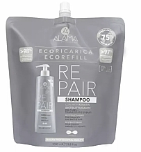 Szampon do włosów zniszczonych - Alama Repair Shampoo (refill) — Zdjęcie N1