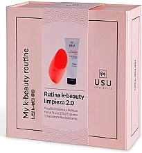 Kup Zestaw - Usu Cosmetics Rutina K-Beauty Limpieza 2.0 (foam/120ml + acc/1pcs)