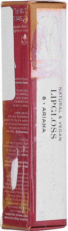 PRZECENA! Błyszczyk do ust - NUI Cosmetics Natural Lipgloss * — Zdjęcie N2