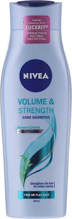 Pielęgnujący szampon zwiększający objętość włosów cienkich - NIVEA Hair Care Volume Care Shampoo  — Zdjęcie N10