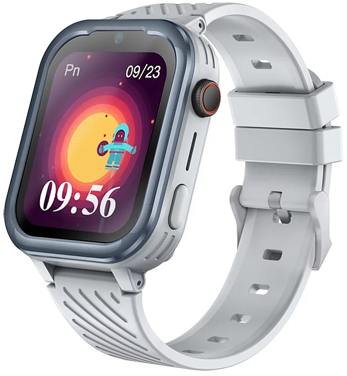 Smart-watch dla dzieci, szary - Garett Smartwatch Kids Essa 4G — Zdjęcie N1