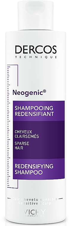 Szampon przywracający gęstość włosów - Vichy Dercos Neogenic Redensifying Shampoo — Zdjęcie N1