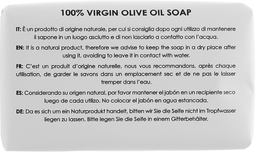 Mydło do twarzy i ciała na bazie oliwy z oliwek, bezzapachowe - Olivella Face & Body Soap Olive — Zdjęcie N2