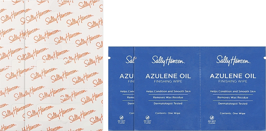 Zestaw do woskowania - Sally Hansen Hair Remover Wax Strip — Zdjęcie N2