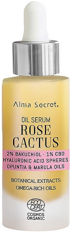 Serum olejowe - Alma Secret Oil Serum Rose Cactus — Zdjęcie N1