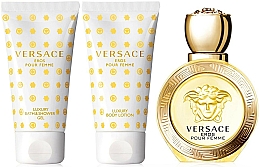 Kup Versace Eros Pour Femme - Zestaw (edp/50ml + b/lot/50ml + sh/gel/50ml)