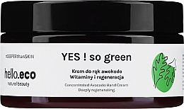 Krem do rąk z olejem z awokado i witaminą E - Hello Eco — Zdjęcie N1