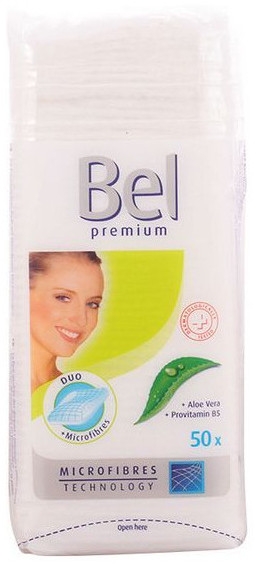 Płatki kosmetyczne, kwadratowe - Bel Premium Cottons Cleansing — Zdjęcie N1