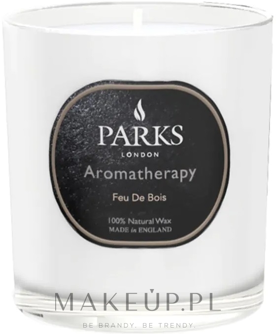 Świeca zapachowa - Parks London Aromatherapy Feu de Bois Candle — Zdjęcie 220 g