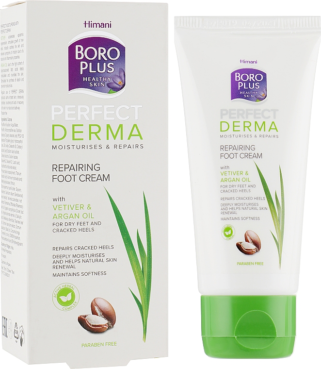 Krem do stóp Intensywna regeneracja - Himani Boro Plus Perfect Derma Repairing Foot Cream