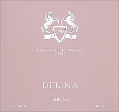 Parfums de Marly Delina - Zestaw (edp/refill/3x10ml) — Zdjęcie N1