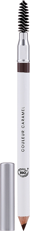 Kredka do brwi ze szczoteczką - Couleur Caramel Eyebrow Pencil