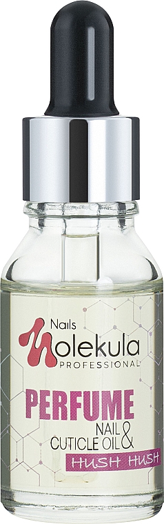 Oliwka do skórek perfumowana Hush Hush - Nails Molekula Professional Perfume Nail Oil