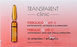 Kup PRZECENA! Ampułki do twarzy z witaminą C - Transparent Clinic Ferulico + Vit C *