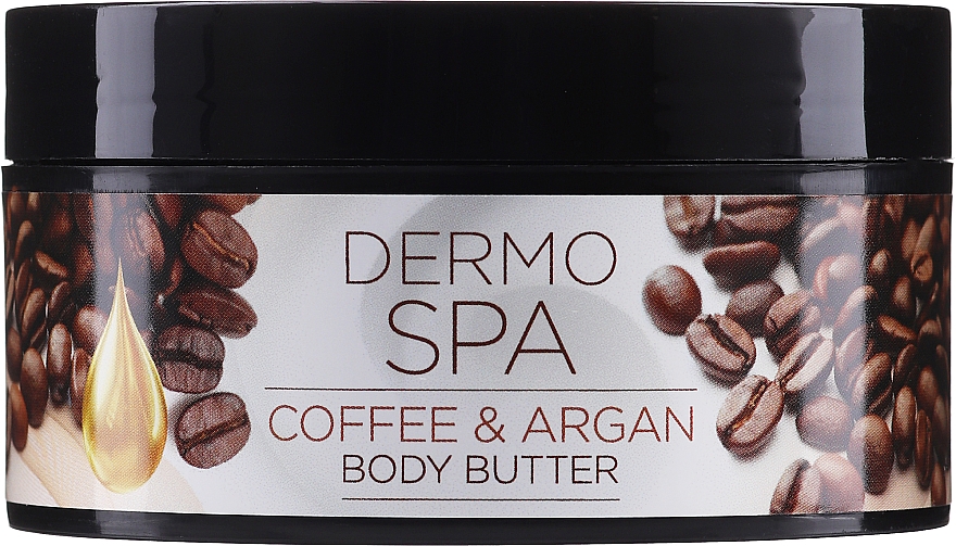 Masło do ciała Kawa i Argan - Revers Pure Essence Dermo Spa Coffee & Argan Body Butter — Zdjęcie N1
